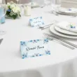dekoracja na komunie chrzest wizytowki na stol winietki chlopiec dziekujemy 10 szt