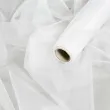 dekoracja na komunie wesele slub chrzest tiul gladki bialy na stol do kwiatow 0 08 x 20 m