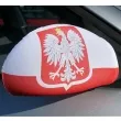 dekoracja na lusterka flaga polski godan 2 szt