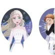 dekoracja na muffinki oplatki frozen 6 5cm dekora 20szt