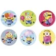 dekoracja na muffinki oplatki minionki 5 8 cm dekora 6 szt