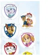 dekoracja na muffinki oplatki psi patrol dekora 3 4 cm 20 szt