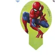 dekoracja na muffinki oplatki spiderman 6 5cm dekora 20szt