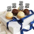 dekoracja na muffinki pikery 18 urodziny glamour ozdobne szpilki na babeczki osiemnastka x6