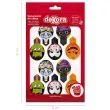 dekoracja na muffinki postacie halloween dekora 20 szt