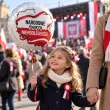 dekoracja na narodowe swieto niepodleglosci 11 listopada balon foliowy mapa do szkoly apel marsz