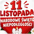 dekoracja na narodowe swieto niepodleglosci 11 listopada balon foliowy serce do szkoly apel marsz
