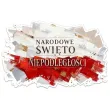 dekoracja na narodowe swieto niepodleglosci 11 listopada plakat na okno drzwi godlo 1918 marsz