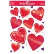 dekoracja na okno serca 45 7x30 5 cm 1 szt