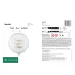 dekoracja na pierwsza komunie swieta balon foliowy zlota ramka bialy do girland 18 rnd