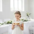 dekoracja na pierwsza komunie swieta pikery na babeczki konwalie 6 szt