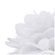 dekoracja na pierwsza komunie swieta pompon bibulowy bialy 25 cm