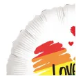 dekoracja na pride month parade rownosci balon foliowy lgbt teczowe serce love is love rnd