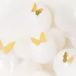 dekoracja na sciane motylki 3d zloty partypal 12 szt