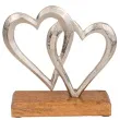 dekoracja na stol serca kemis 17 x 17 x 5 cm
