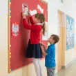 dekoracja na swieto konstytucji 1 2 3 maja dzien flagi ozdoby do powieszenia na gazetce szkolnej