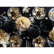 dekoracja na sylwestra nowy rok konfetti happy new year zlote metalizowane 4x2 cm