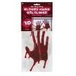 dekoracja na szybe bloody hands 2 szt