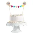 dekoracja na tort happy birthday amscan 20cm