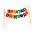dekoracja na tort happy birthday baner mix ootb 20 cm