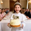 dekoracja na tort komunijny topper z pleksy pierwsza komunia sw golebica zloty lustrzany
