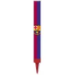 dekoracja na tort urodziny kibica fana fc barcelona fontanna raca tortowa pilka nozna 18cm