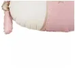 dekoracja na urodziny baby shower dziewczynki balon foliowy mis w samolocie rozowy jasny 44