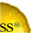 dekoracja na urodziny balon foliowy bosski 30 latek zloty prezent do girlandy 18 rnd