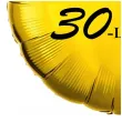 dekoracja na urodziny balon foliowy bosski 30 latek zloty prezent do girlandy 18 rnd