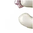 dekoracja na urodziny balon foliowy jednorozec cyfra 5 kremowy xl 46 5 dgt