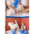 dekoracja na urodziny balon foliowy kotek rozowy partydeco 28 shp