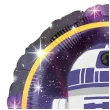 dekoracja na urodziny balon foliowy star wars galaxy droid r2 d2 gwiezdne wojny 18 rnd