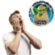 dekoracja na urodziny balon foliowy star wars galaxy mistrz yoda gwiezdne wojny 18 rnd