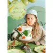 dekoracja na urodziny do przedszkola balon foliowy happy birthday zwierzeta safari jungle