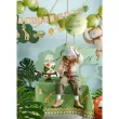 dekoracja na urodziny do przedszkola balon foliowy happy birthday zwierzeta safari jungle