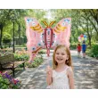 dekoracja na urodziny dzien dziecka duzy balon foliowy motyl rozowy do girland 27 shp