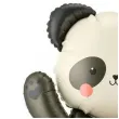 dekoracja na urodziny dzungla party balon foliowy stojacy urocza panda 37 shp