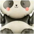 dekoracja na urodziny dzungla party balon foliowy stojacy urocza panda 37 shp