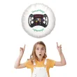 dekoracja na urodziny fana wyscigow f1 balon foliowy kierownica wyscigowki 18 rnd