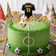 dekoracja na urodziny kibica pilkarza topper na tort pikery koszulka pilkarska personalizacja