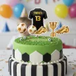 dekoracja na urodziny kibica pilkarza topper na tort pikery koszulka pilkarska personalizacja