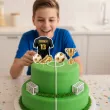 dekoracja na urodziny kibica pilkarza topper na tort pikery koszulka pilkarska personalizacja