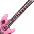 dekoracja na urodziny koncert festiwal dmuchaniec gitara elektryczna rozowa 106 cm