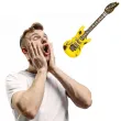 dekoracja na urodziny koncert festiwal dmuchaniec gitara elektryczna zolta 106 cm