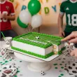 dekoracja na urodziny personalizowany oplatek na tort pilka nozna boisko z imieniem 21x29 cm