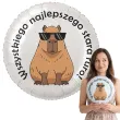 dekoracja na urodziny zabawny prezent balon foliowy kapibara najlepszego stara ruro 18