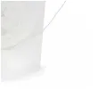 dekoracja na wesele boze cialo wiaderko do sypania kwiatow roz biale 13 cm