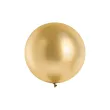 dekoracja na wesele slub urodziny balon xl glossy metaliczny zloty 24 x1