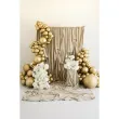 dekoracja na wesele slub urodziny balony glossy metaliczne zlote 5 x50