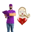 dekoracja na wieczor kawalerski dzien kobiet urodziny balon foliowy dziewczyna kobieta 37